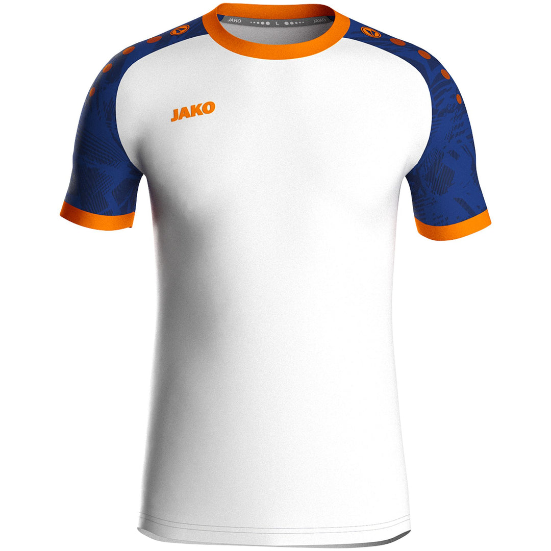 Jako Trikot Iconic Ka - weiß/sportroyal/neonorange