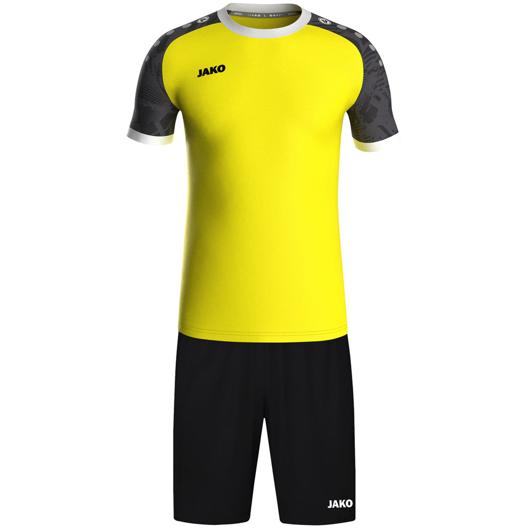 Jako Trikot Iconic Ka - soft yellow/schwarz