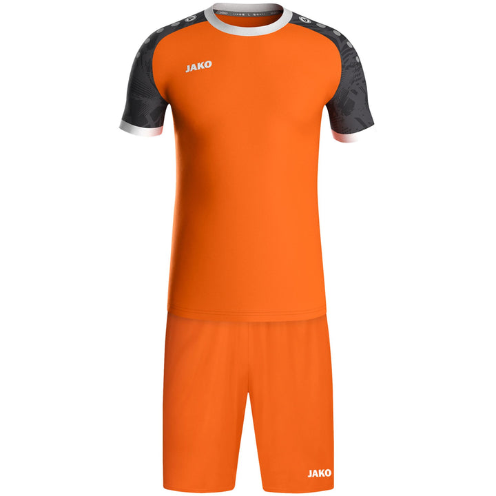 Jako Trikot Iconic Ka - neonorange/schwarz