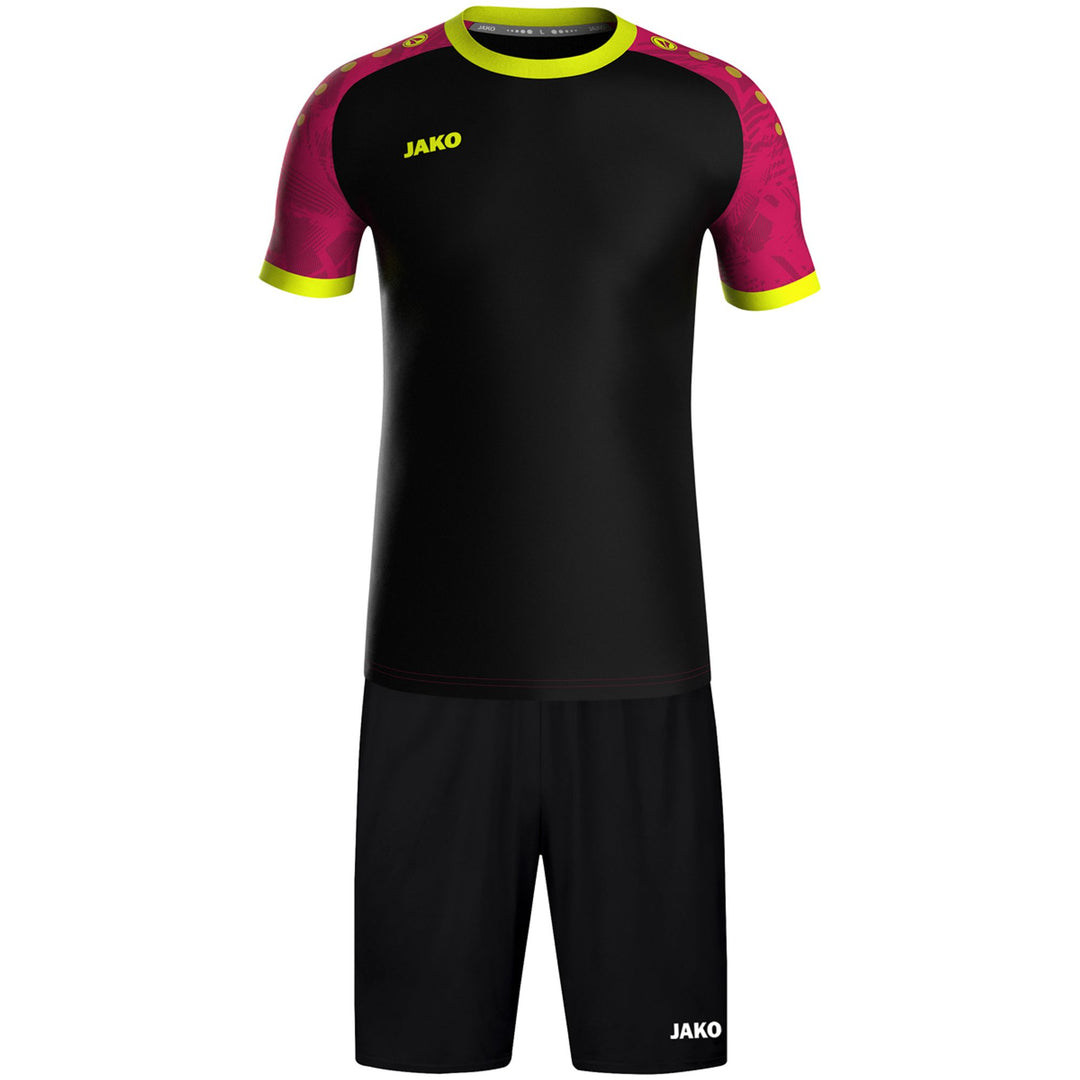Jako Trikot Iconic Ka - schwarz/pink/neongelb