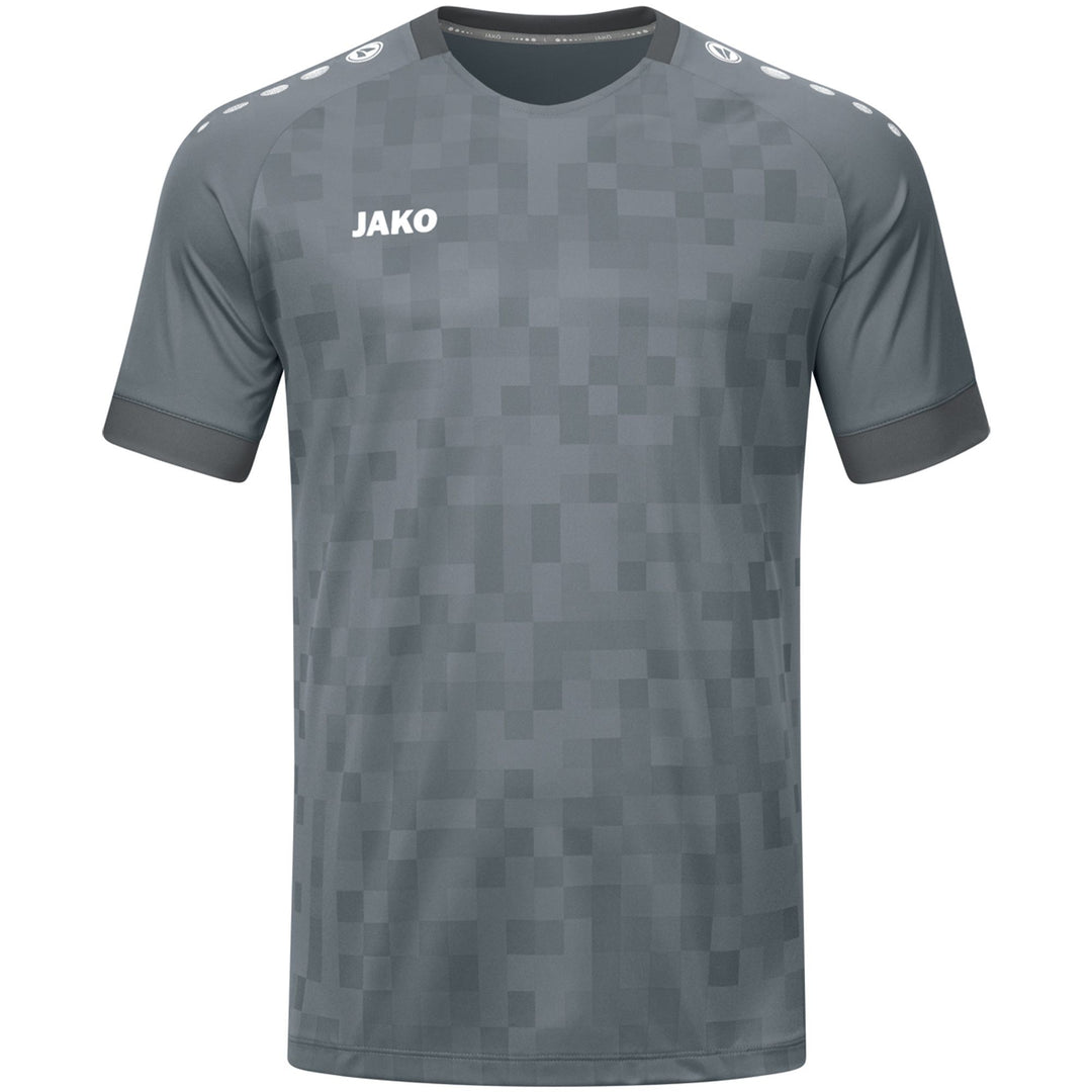 Jako Trikot Pixel Ka - steingrau