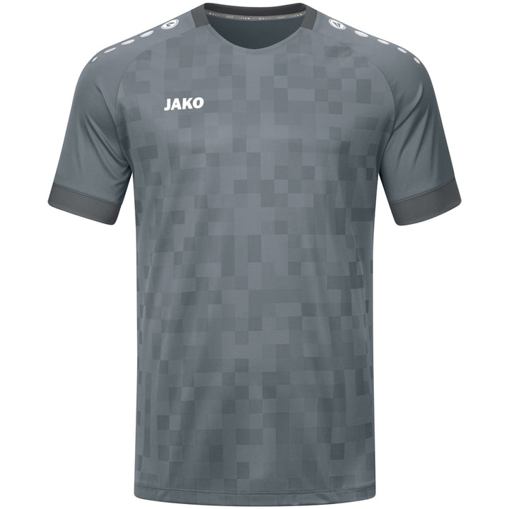 Jako Trikot Pixel Ka - steingrau