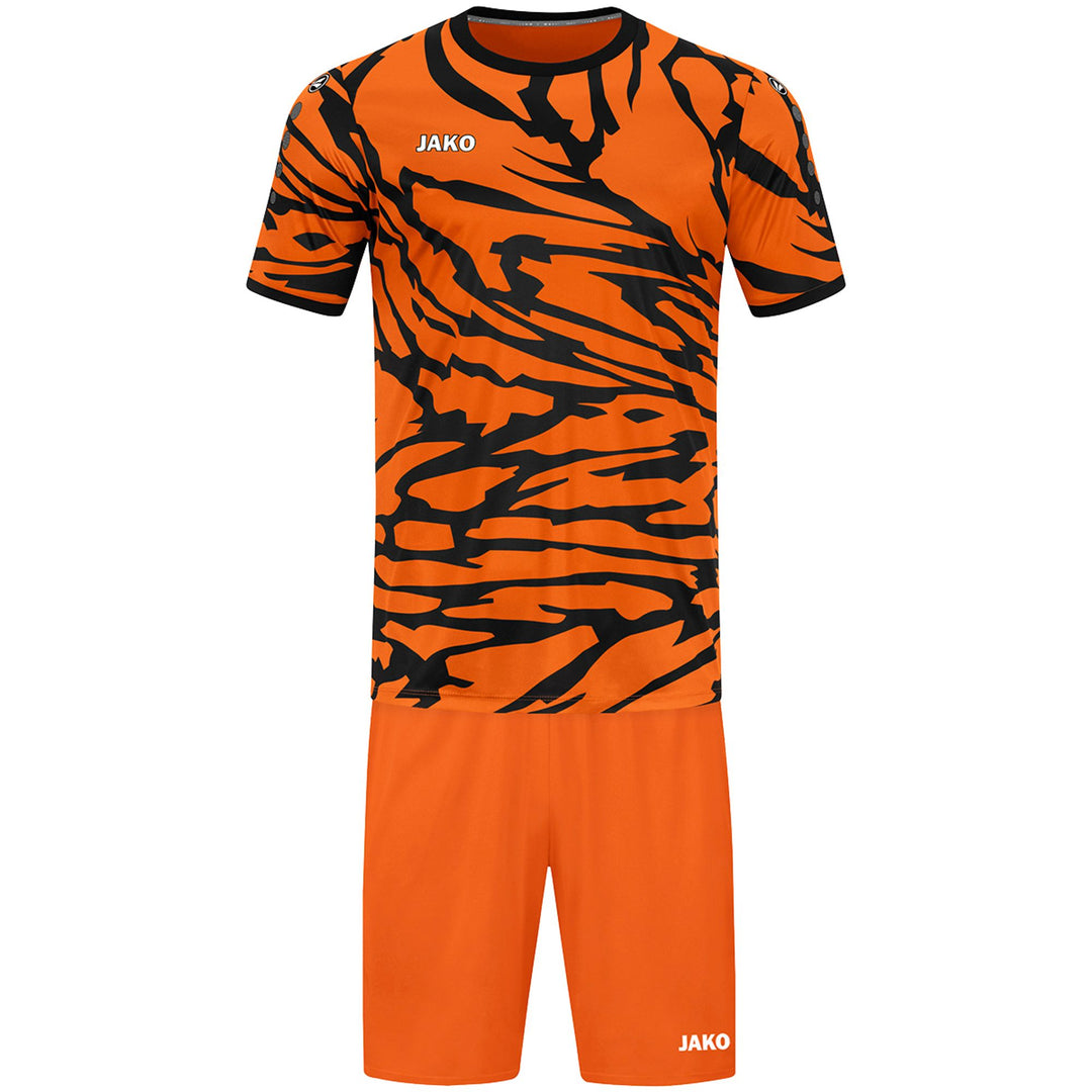 Jako Trikot Animal Ka - neonorange/schwarz