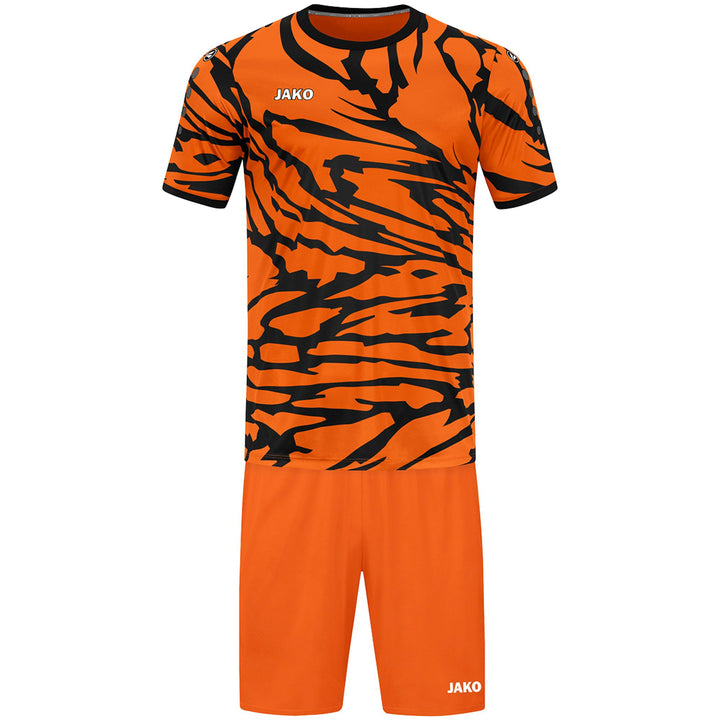 Jako Trikot Animal Ka - neonorange/schwarz