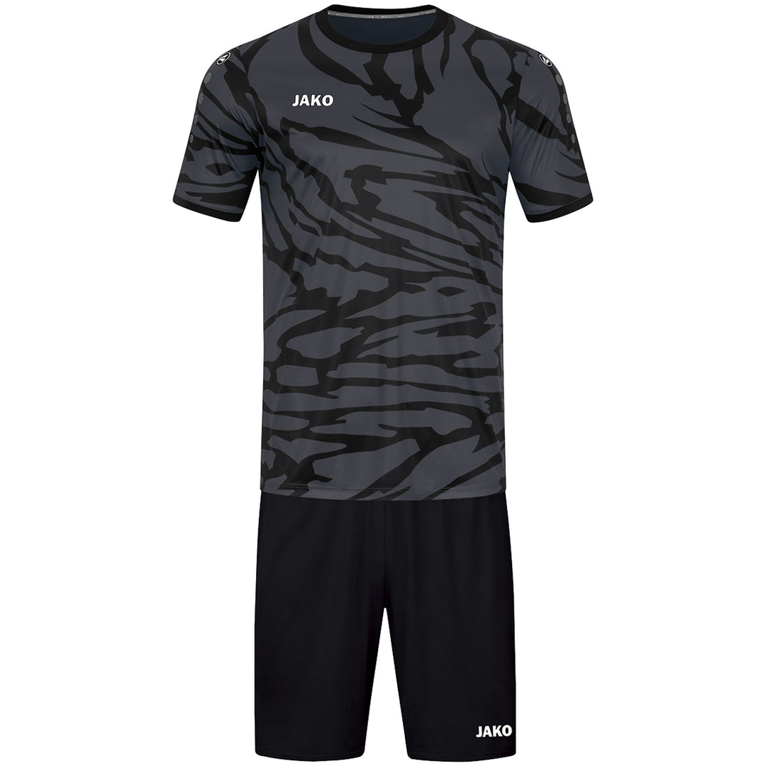 Jako Trikot Animal Ka - anthrazit/schwarz