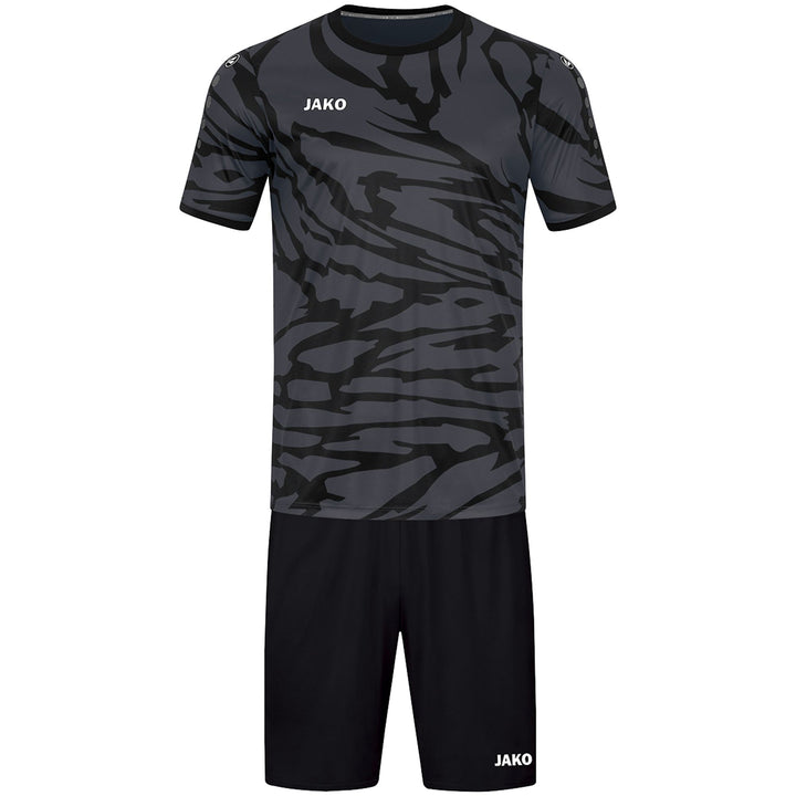 Jako Trikot Animal Ka - anthrazit/schwarz