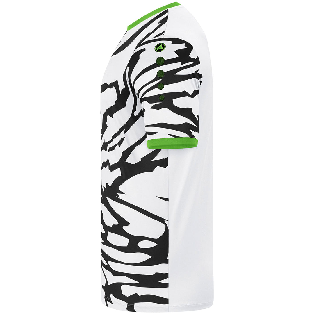 Jako Trikot Animal Ka - weiß/schwarz/neongrün