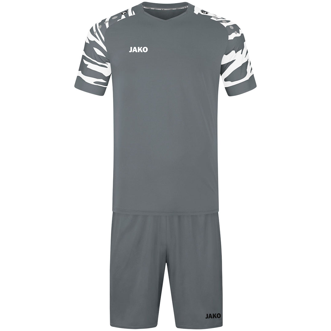Jako Trikot Wild Ka - steingrau/weiß