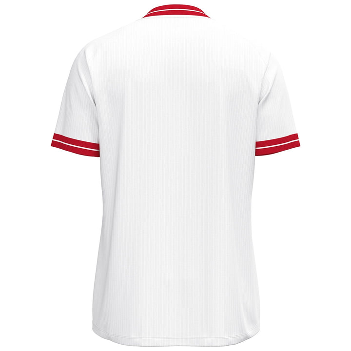 Jako Trikot Retro Ka - weiß/rot