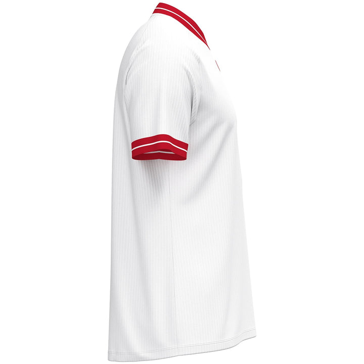 Jako Trikot Retro Ka - weiß/rot
