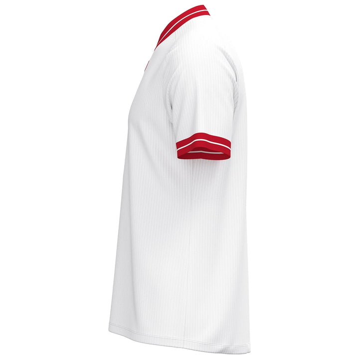 Jako Trikot Retro Ka - weiß/rot