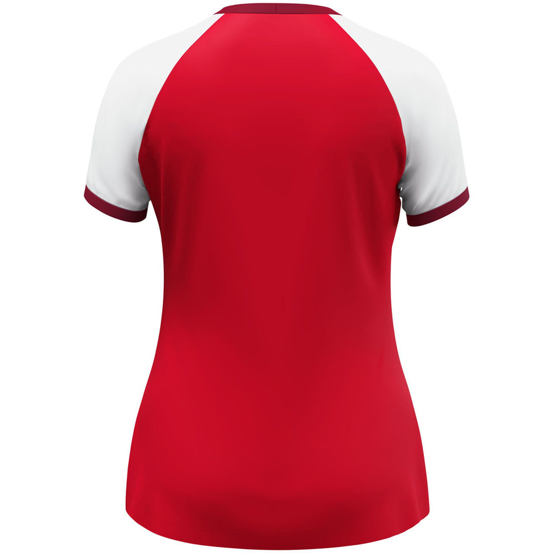 Jako Trikot Dynamic Ka Damen - rot/weiß/dunkelrot