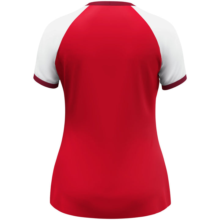 Jako Trikot Dynamic Ka Damen - rot/weiß/dunkelrot