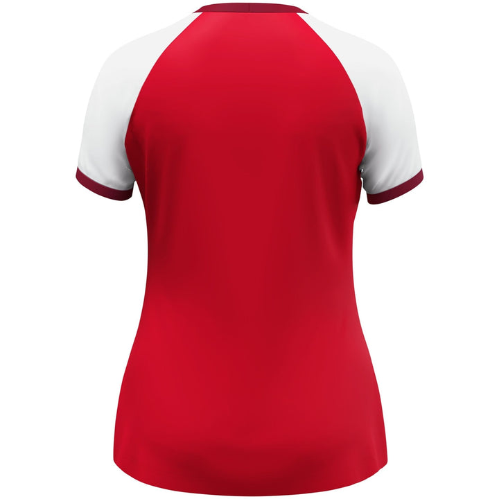 Jako Trikot Dynamic Ka Damen - rot/weiß/dunkelrot