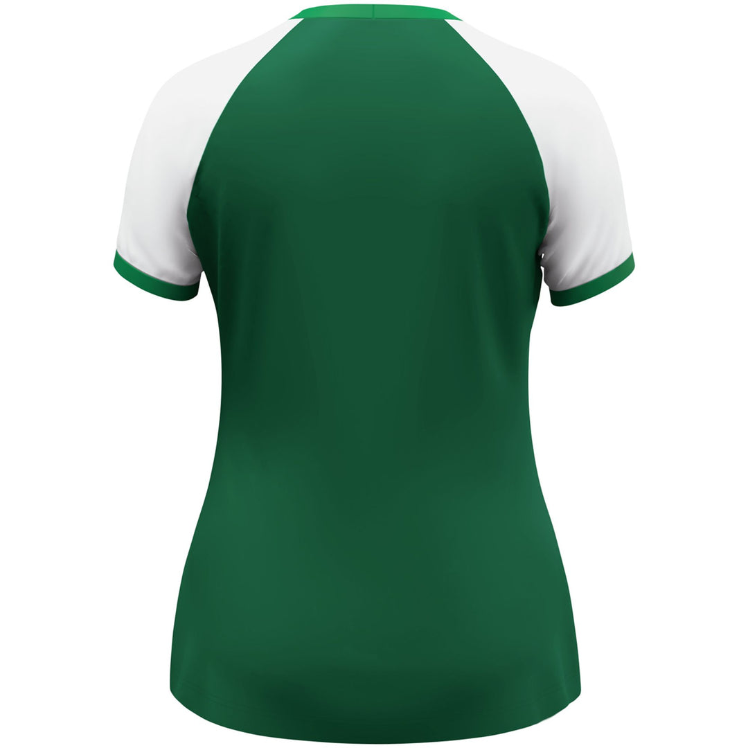 Jako Trikot Dynamic Ka Damen - dunkelgrün/weiß/grün