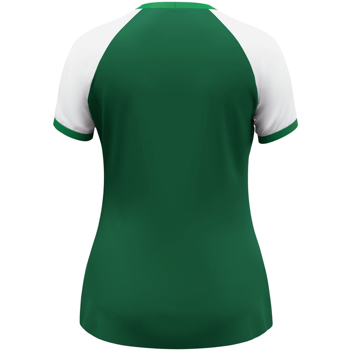 Jako Trikot Dynamic Ka Damen - dunkelgrün/weiß/grün