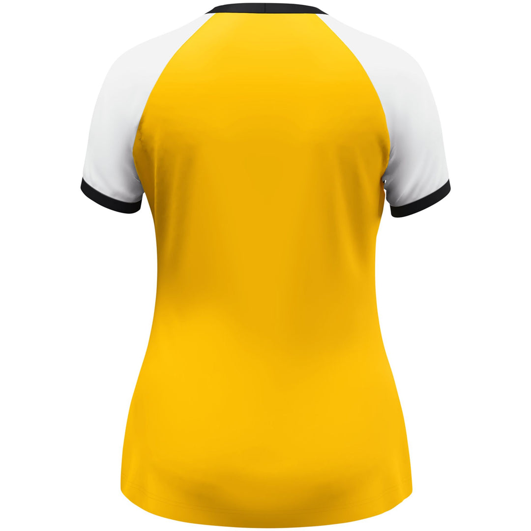 Jako Trikot Dynamic Ka Damen - gelb/weiß/schwarz