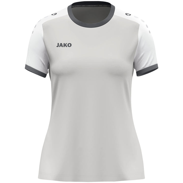 Jako Trikot Dynamic Ka Damen - hellgrau/weiß/grau