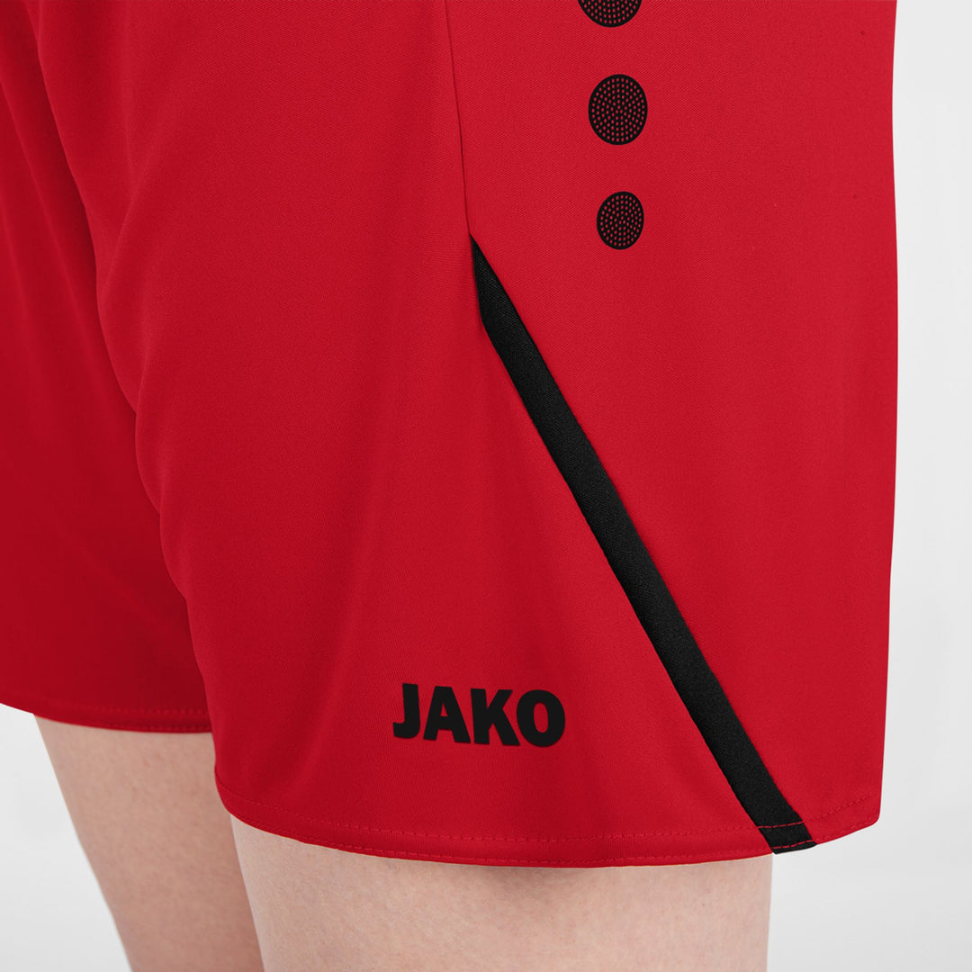Jako Sporthose Challenge - rot/schwarz