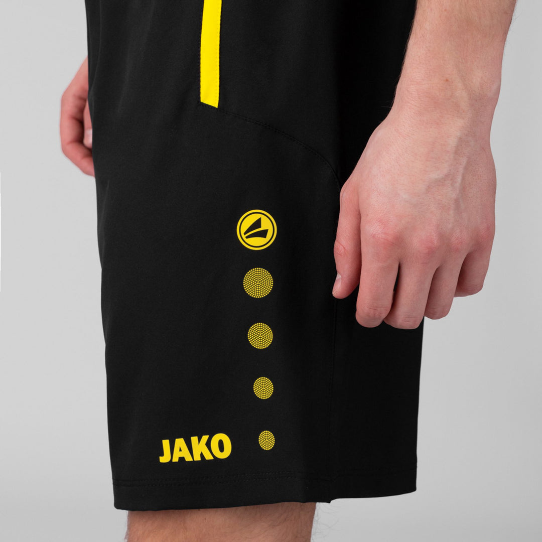 Jako Sporthose Allround - schwarz/citro