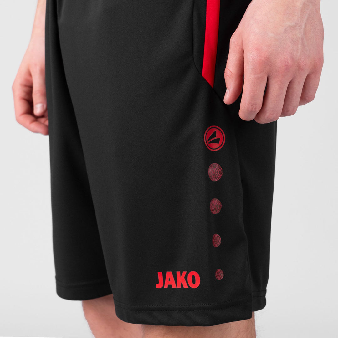 Jako Sporthose Allround - schwarz/sportrot