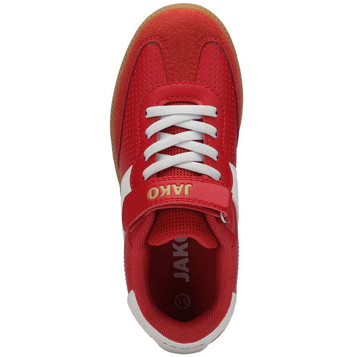 Jako Sportschuh Citybeat Junior - rot/weiß/gold