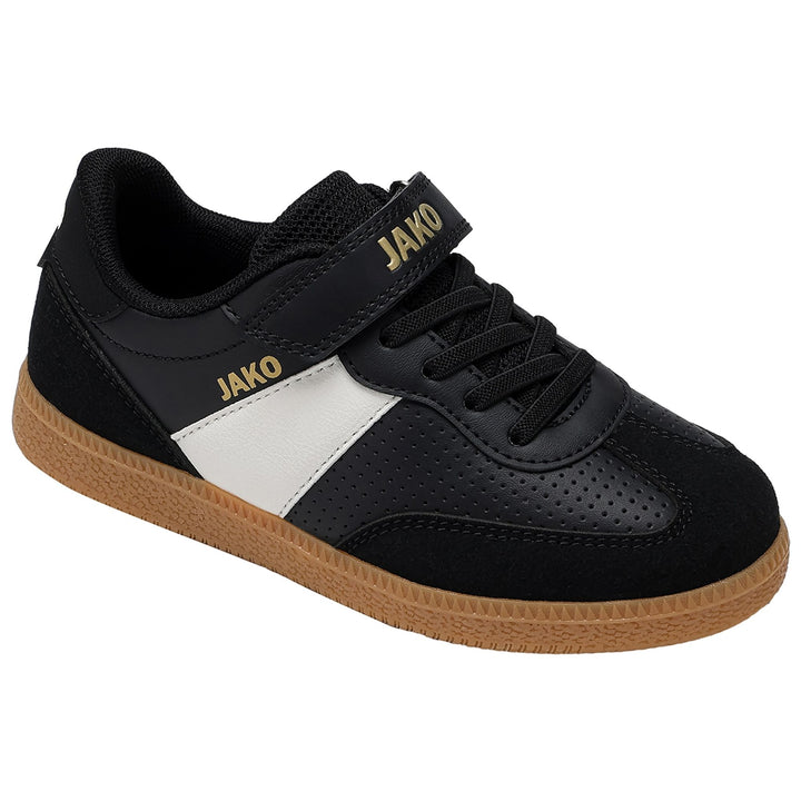 Jako Sportschuh Citybeat Junior - schwarz/weiß/gold