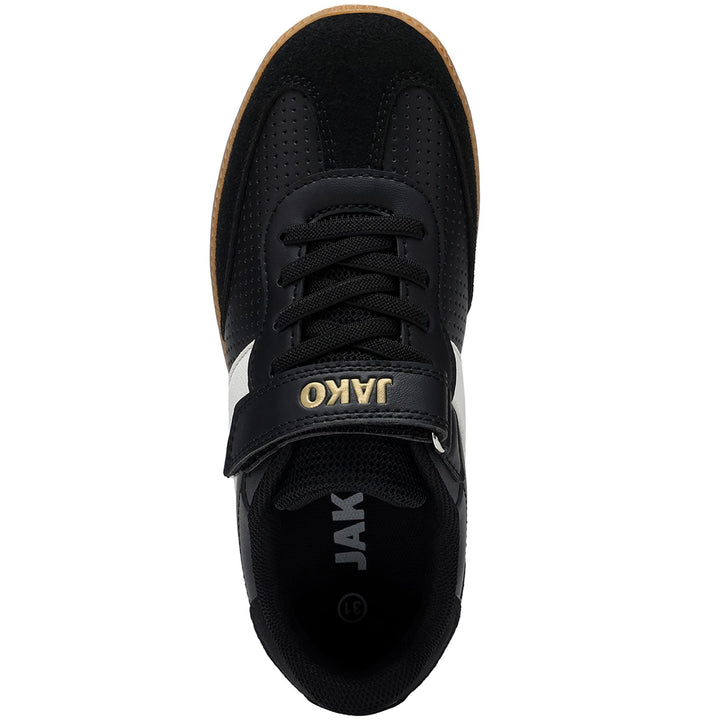 Jako Sportschuh Citybeat Junior - schwarz/weiß/gold