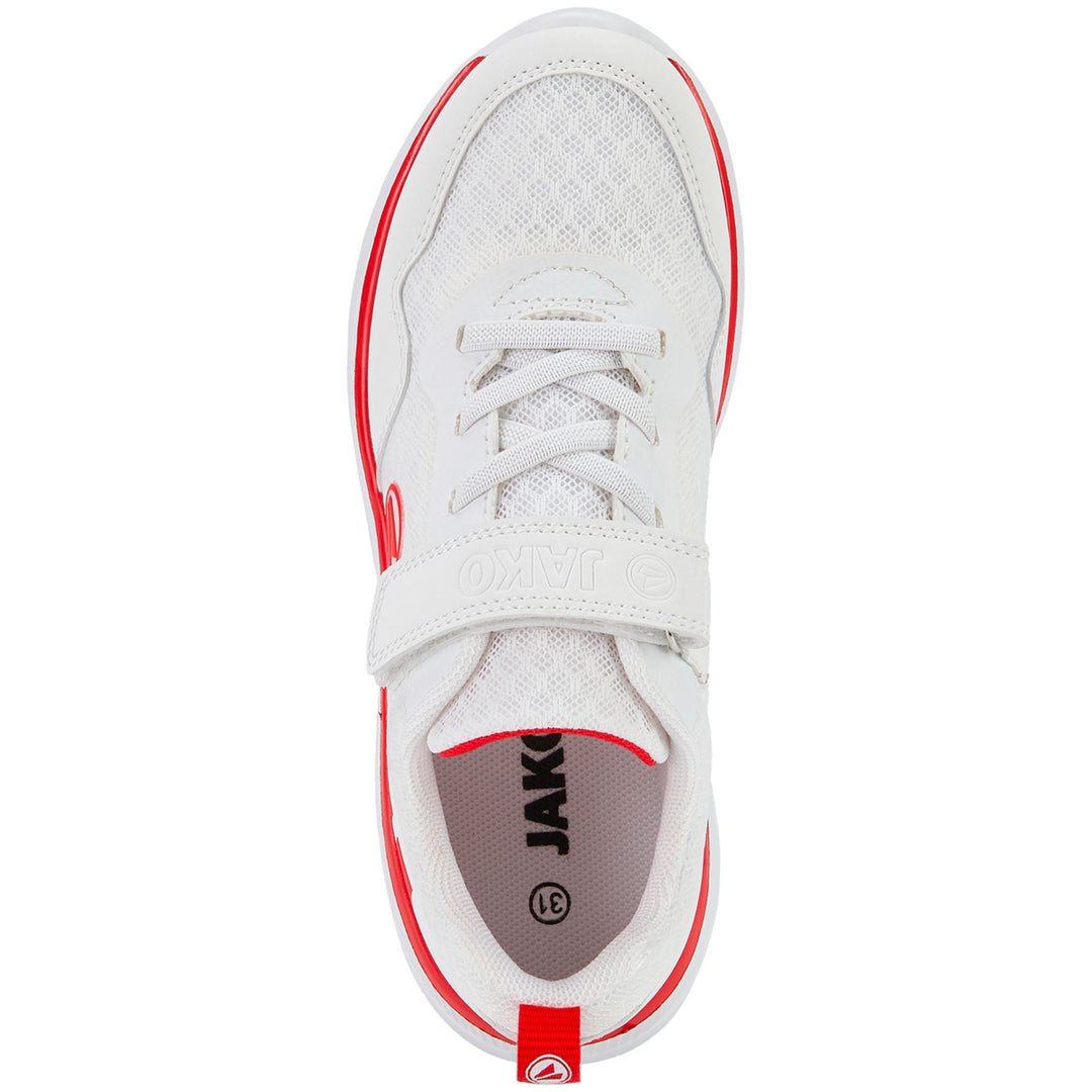 Jako Sneaker Performance Junior - weiß/rot