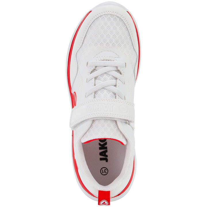 Jako Sneaker Performance Junior - weiß/rot