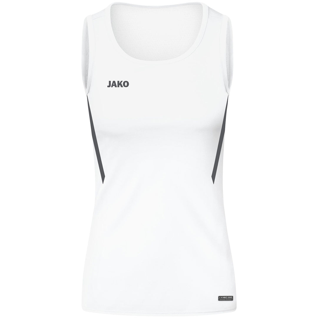 Jako Tanktop Challenge - weiß/anthra light