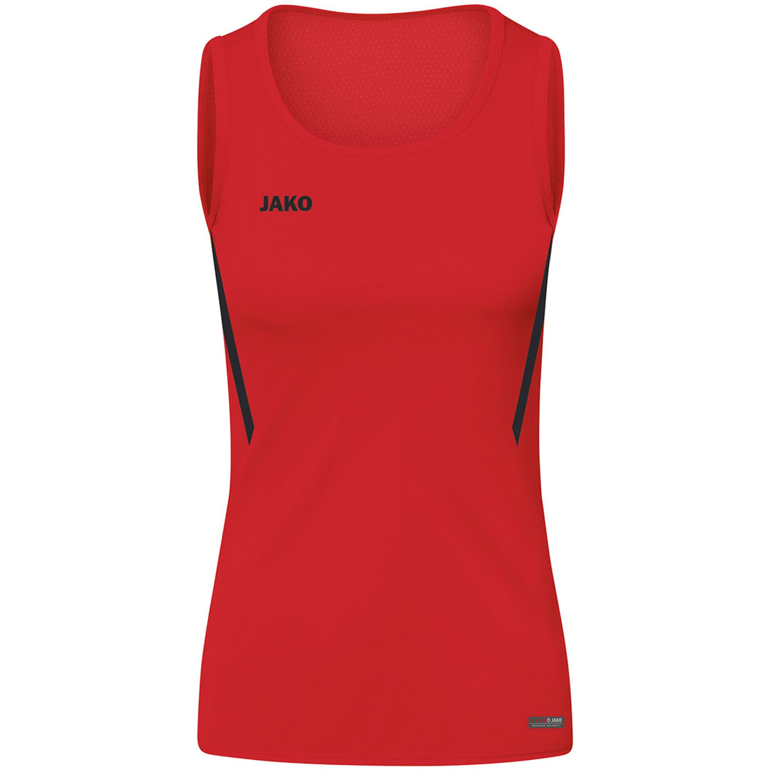 Jako Tanktop Challenge - rot/schwarz