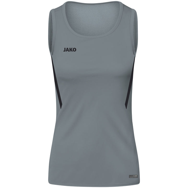 Jako Tanktop Challenge - steingrau/schwarz