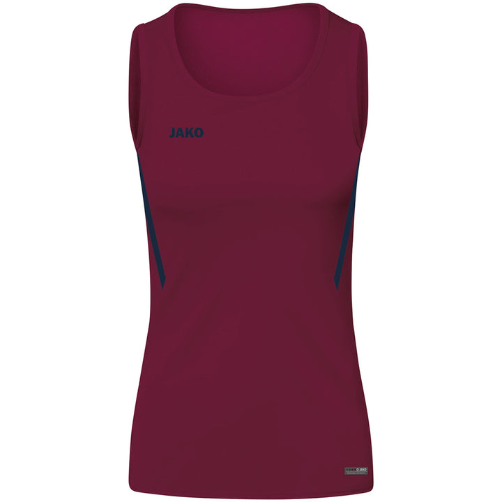 Jako Tanktop Challenge - maroon/marine