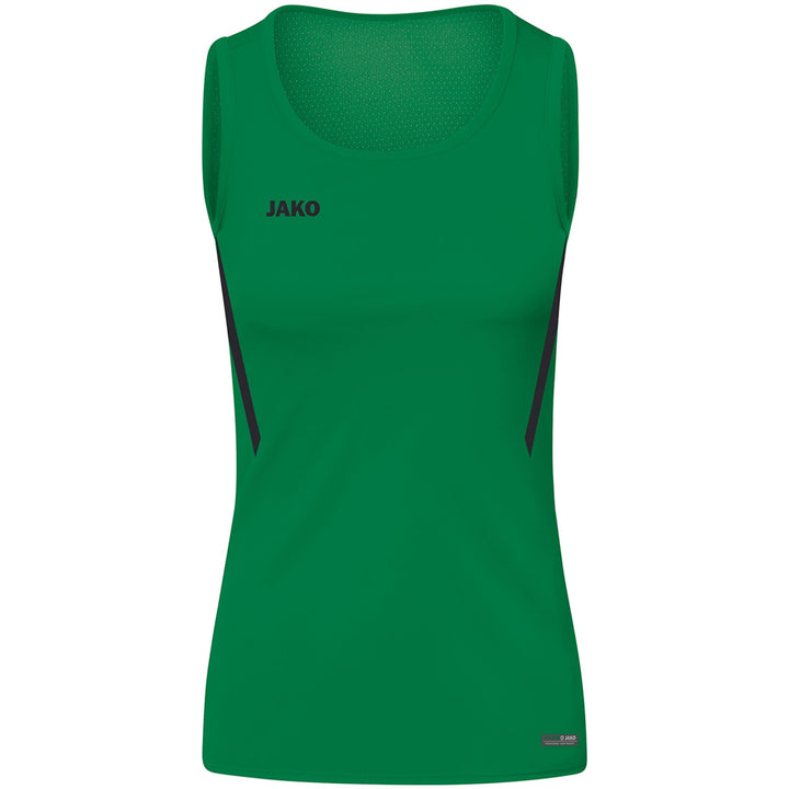 Jako Tanktop Challenge - sportgrün/schwarz