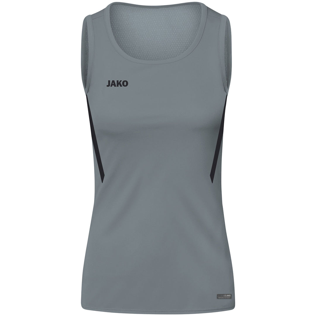 Jako Tanktop Challenge - steingrau/schwarz