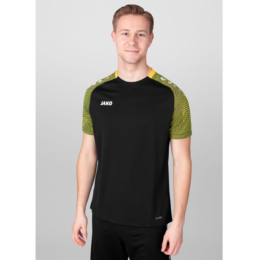 Jako T-Shirt Performance - schwarz/soft yellow