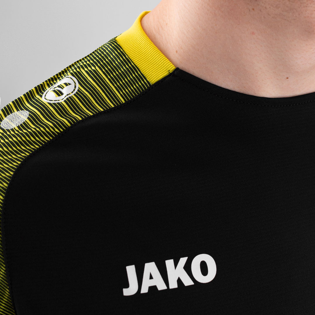 Jako T-Shirt Performance - schwarz/soft yellow