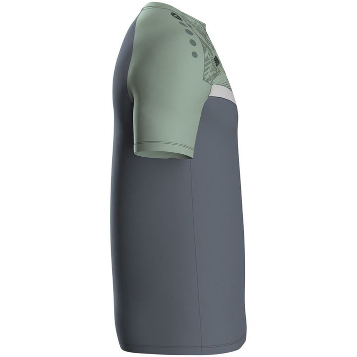 Jako T-Shirt Iconic - anthra light/mintgrün/soft grey