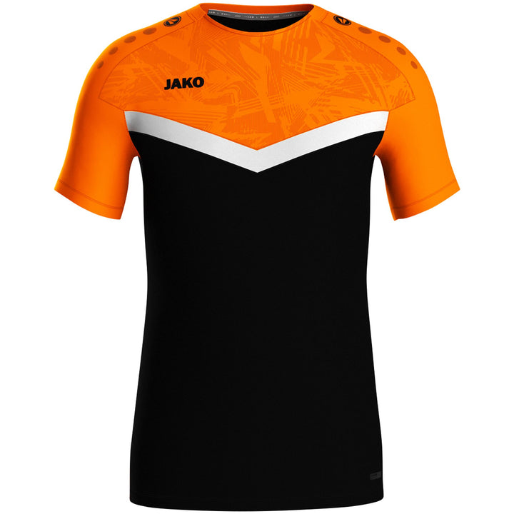 Jako T-Shirt Iconic - schwarz/neonorange