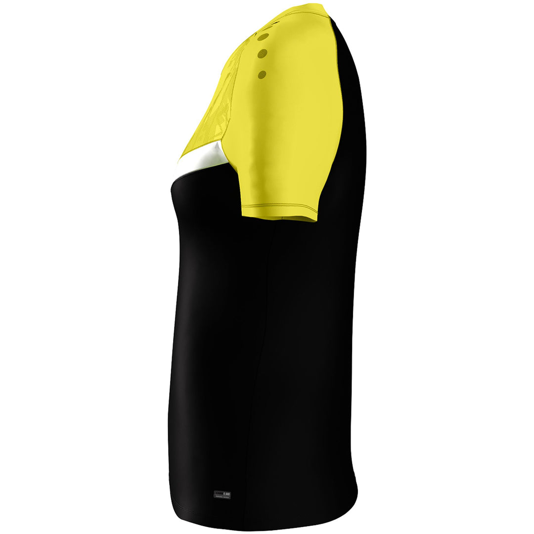 Jako T-Shirt Iconic - schwarz/soft yellow