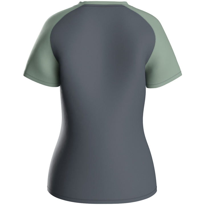 Jako T-Shirt Iconic - anthra light/mintgrün/soft grey