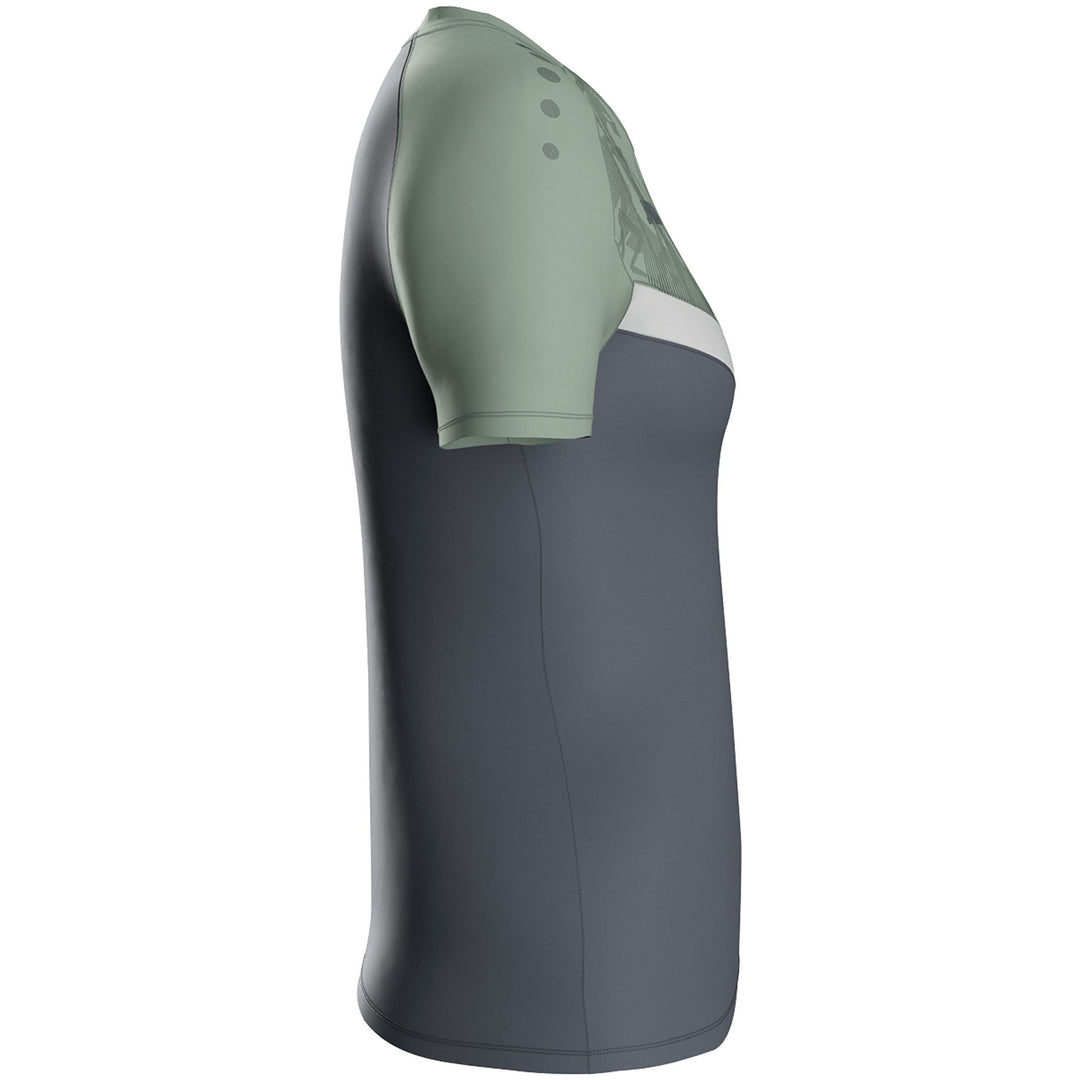 Jako T-Shirt Iconic - anthra light/mintgrün/soft grey