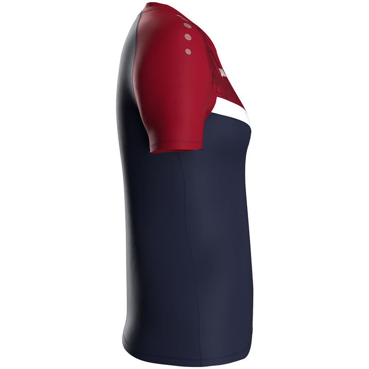 Jako T-Shirt Iconic - marine/chili rot