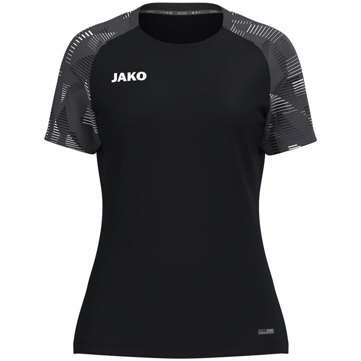 Jako T-Shirt Sonic Damen - schwarz/anthrazit