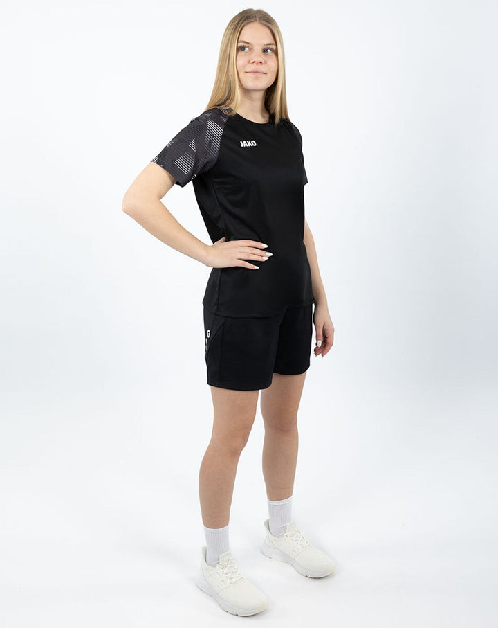 Jako T-Shirt Sonic Damen - schwarz/anthrazit
