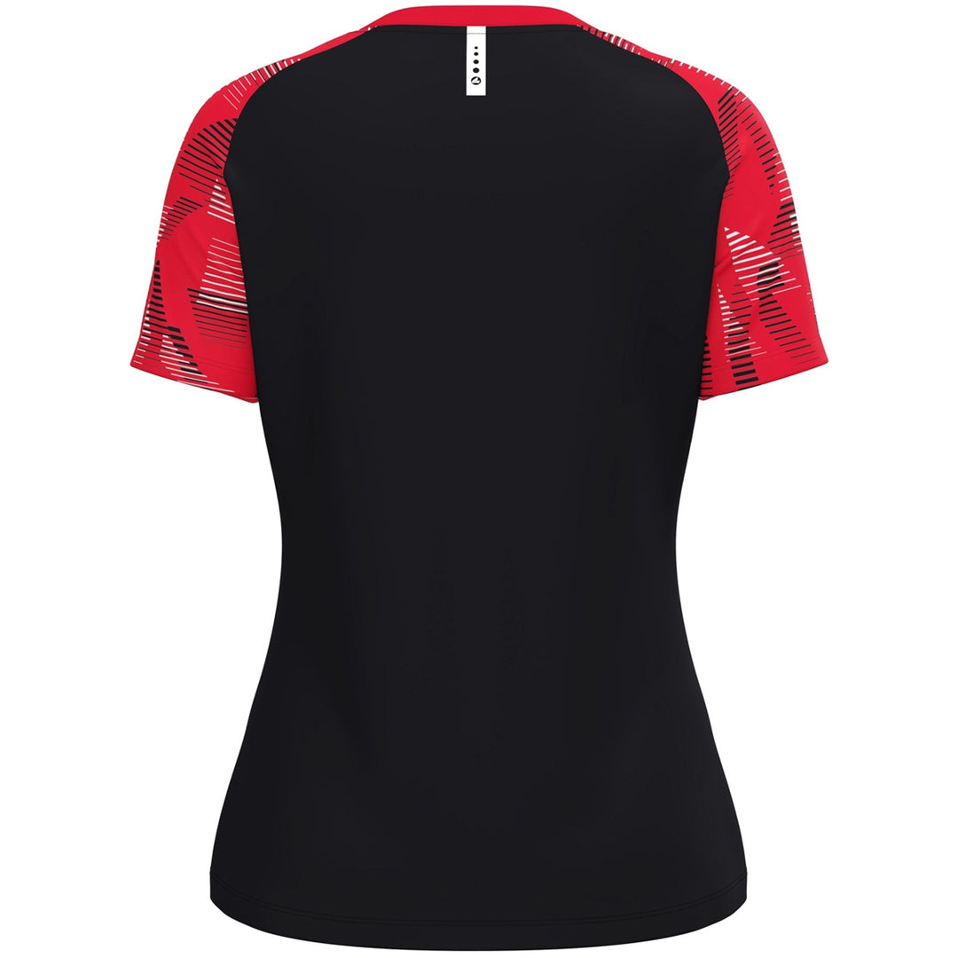 Jako T-Shirt Sonic Damen - schwarz/rot