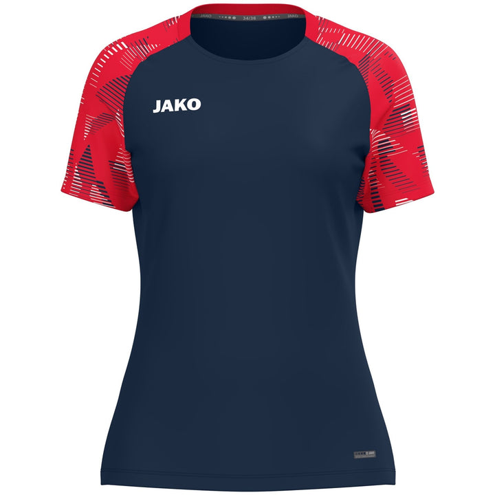 Jako T-Shirt Sonic Damen - marine/rot
