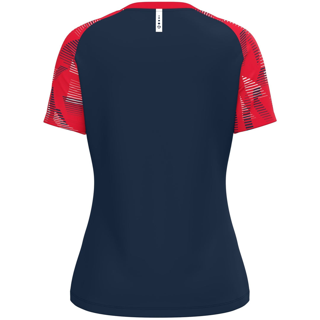 Jako T-Shirt Sonic Damen - marine/rot