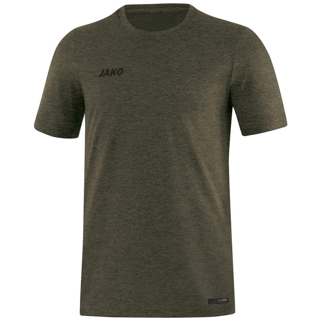 Jako T-Shirt Premium Basics - khaki meliert
